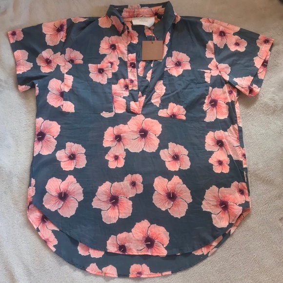 acacia swimwear Tops - Acacia Hibiscus Ulupalakua